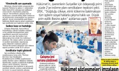 DİSK Genel Başkanı Kani Beko göçmen işçilere yönelik yasa tasarısını değerlendirdi (Posta)